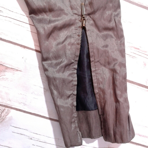 Kenneth Cole 3 button metallic bomber jacket - Picture 4 of 8